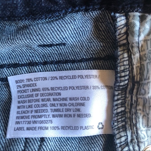 *SOLD* Cat & Jack Girls Lace Trim Jean Shorts - Picture 5 of 5